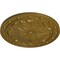 Ekena Millwork Foster Acanthus Leaf Ceiling Medallion (Fits Canopies up to 2 1/4"), 20 1/2"OD x 1 1/2"P, Gold CM20FOGLS - alternate 4